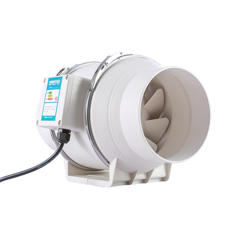 High-Power Inline Duct Fan - 4-8 Inch - Powerful Ventilation for Home & Grow Rooms